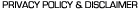 Privacy Policy and Disclaimer