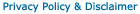 Privacy Policy and Disclaimer