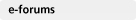e-forums